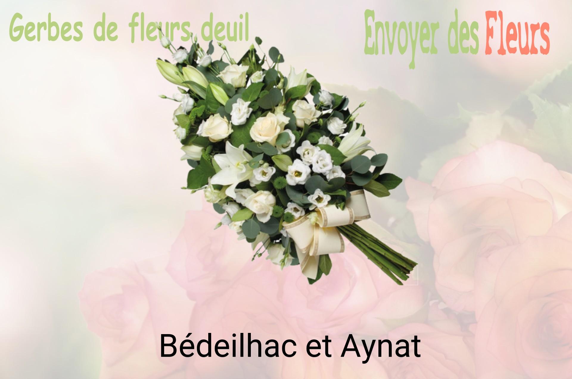 Gerbe de fleurs de deuil livrée à Bédeilhac-et-Aynat