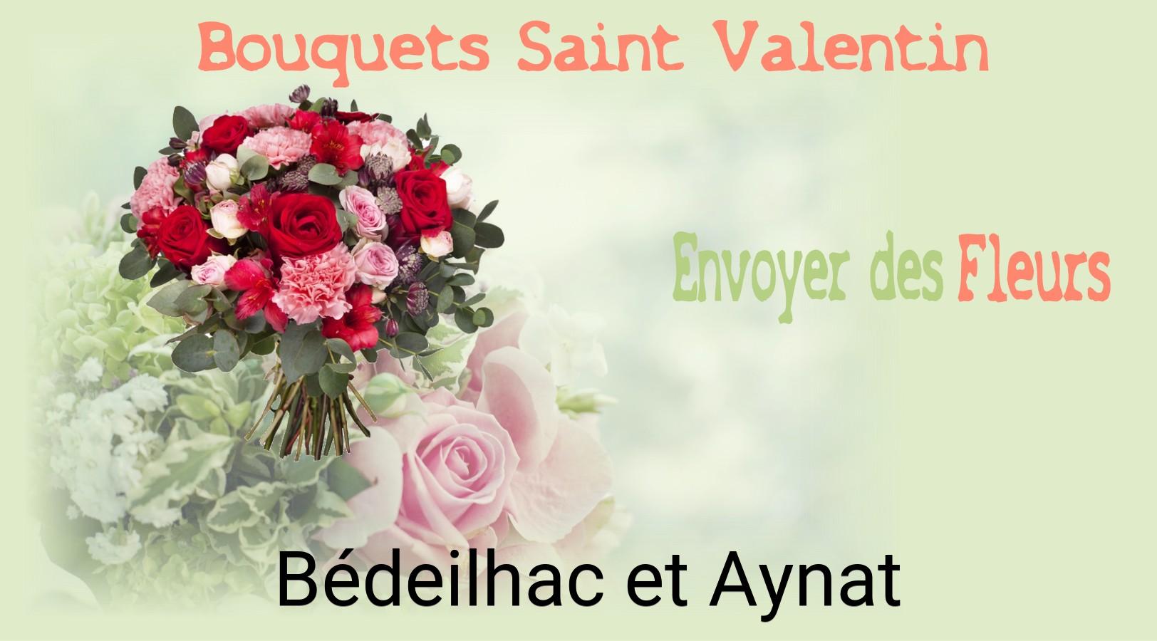 Roses de Saint-Valentin livrées à Bédeilhac-et-Aynat